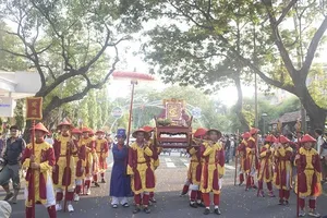 Thiêng liêng Lễ tế tổ bách nghệ bên dòng Hương