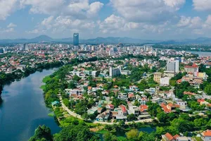 Một phần TP Huế hiện tại. Ảnh: THÁI HÙNG
