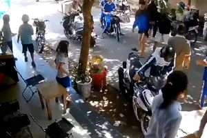 Hiện trường vụ ẩu đả