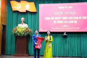 Đồng chí Nguyễn Khắc Toàn giữ chức Phó Bí thư Thành ủy Huế