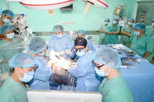 Ghép gan người hiến tạng thành công cho bệnh nhi 2 tuổi