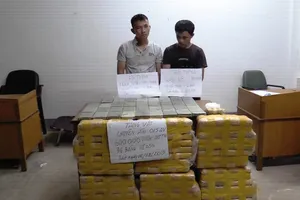 Hai đối tượng bị bắt cùng tang vật ma túy