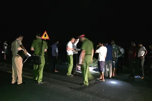 Hiện trường vụ tai nạn khiến 3 em nhỏ bị tử vong