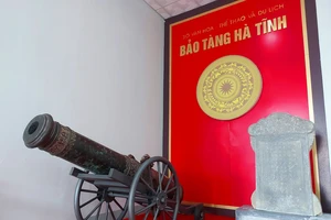 Bảo vật quốc gia súng thần công được trưng bày tại Bảo tàng Hà Tĩnh