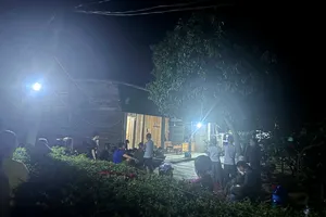 Ngôi nhà nơi xảy ra vụ án mạng 
