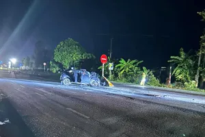 Hiện trường vụ tai nạn