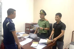 Cơ quan An ninh điều tra khởi tố đối tượng Nguyễn Đức Thịnh. Ảnh: CACC