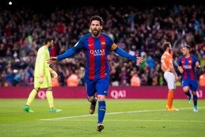 Barcelona đang quá “khổ” vì Messi. Ảnh: Getty Images