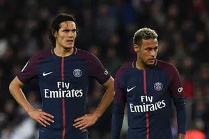 Sự rạn nứt trong mối quan hệ giữa Neymar (phải) với Edinson Cavani hầu như không thể hàn gắn được. Ảnh: Getty Images 