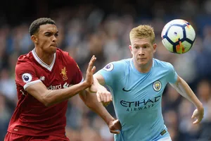 Kevin De Bruyne (phải) là một trong những cầu thủ hay nhất của Man.City. Ảnh: Getty Images