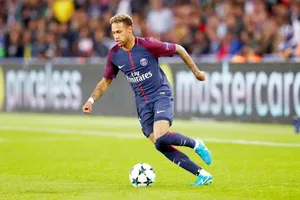 Neymar muốn Barca không góp mặt tại Champions League nhưng bất thành. Ảnh: Getty Images 