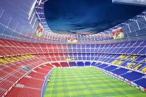 Barca đang tìm đối tác bán lại tên sân Camp Nou. Ảnh: Getty Images