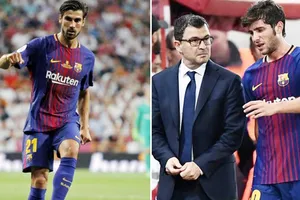 Gomes (trái) và Roberto lần lượt dính chấn thương. Ảnh Marca.