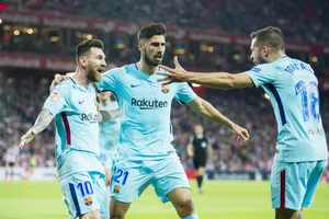 Barca còn vấn đề cải thiện. Ảnh Getty Images