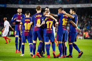 Barca sẽ bước vào chặng đường khó khăn tới đây. Ảnh Getty Images