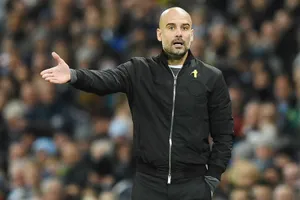 HLV Pep Guardiola hoàn toàn tập trung vào chuyên môn trận đấu. Ảnh: Getty Images 