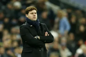 HLV Mauricio Pochettino cũng phải bất lực trước sức mạnh của Man.City. Ảnh: Getty Images