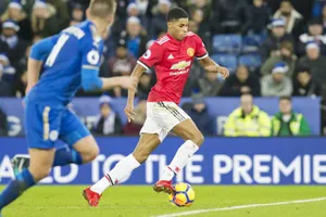 Những “đứa trẻ” như Marcus Rashford (phải) tiếp tục khiến Man.United trả giá. Ảnh: Getty Images