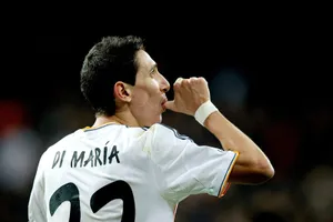Di Maria lúc còn thi đấu cho Real. Ảnh Getty Images.