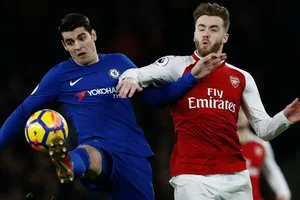 Alvaro Morata (trái) là nguyên nhân khiến Chelsea phải chấp nhận kết quả hòa. Ảnh: Getty Images 