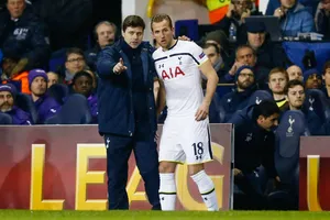 HLV Mauricio Pochettino chắc chắn không muốn mất “báu vật” Harry Kane. Ảnh: Getty Images 