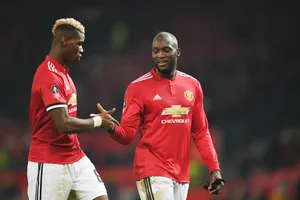 Romelu Lukaku (phải) được biết có tình bạn thân thiết với Paul Pogba. Ảnh: Getty Images 