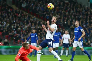 Harry Kane tiếp tục ghi bàn, tiếp tục khiến các thống kê nhảy múa. Ảnh: Getty Images 