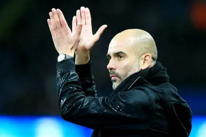 HLV Pep Guardiola rất tự tin với năng lực của Man.City. Ảnh: Getty Images 