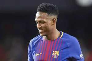 Trung vệ Yerry Mina.