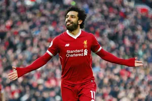 Mohamed Salah đang tỏa sáng rực rỡ. Ảnh: Getty Images