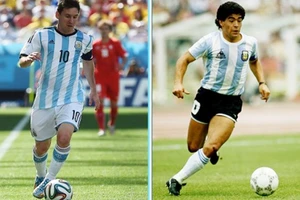 Messi vẫn còn kém Maradona về khả năng đưa tuyển quốc gia vô địch World Cup.