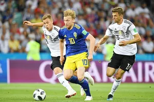 Thụy Điển rất giỏi trong những tình huống phản công tốt độ. Ảnh FIFA.