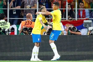 Silva không có bất đồng với Neymar như báo chí đồn đoán. Ảnh Reuters.