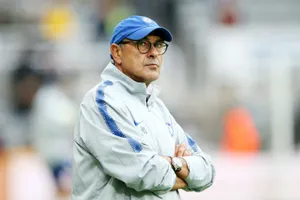 HLV Maurizio Sarri đang hài lòng với khởi đầu tại Chelsea. Ảnh: Getty Images