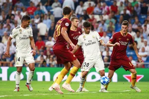 Real dễ dàng giành chiến thắng trước Roma. Ảnh Getty Images.