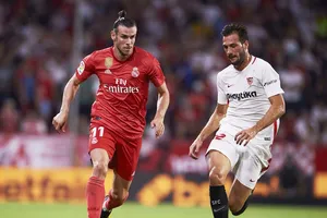 Real đã phải nhận thất bại trước Sevilla. Ảnh Getty Images.