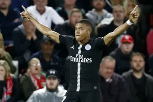 Man.City sẵn sàng lập kỷ lục chuyển nhượng với Kylian Mbappe. Ảnh: Getty Images 
