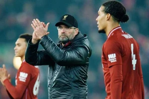 HLV Jurgen Klopp đã có một ngày hoàn hảo với nhiều cột mốc được thiết lập. Ảnh: Getty Images 