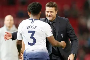 HLV Mauricio Pochettino hạnh phúc khi Tottenham tiếp tục sắm vai kẻ thách thức. Ảnh: Getty Images 