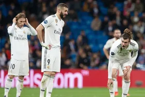 Real Madrid đã phải hứng chịu một trong những thất bại nặng nề nhất lịch sử. Ảnh: Getty Images 