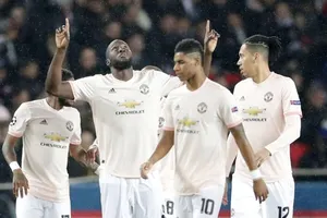 Romelu Lukaku tiếp tục chuỗi ghi bàn ấn tượng của mình. Ảnh: Getty Images 