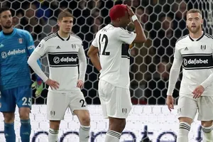 Fulham trở thành đội thứ 2 rớt hạng mùa này. Ảnh: Getty Images 
