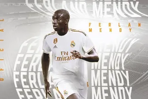 Ferland Mendy trở thành tân binh thứ 5 của Real Madrid trong mùa hè này. Ảnh: AS