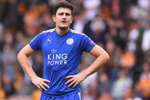 Harry Maguire đã thất vọng với Leicester và quyết tâm ra đi bằng mọi cách. Ảnh: Getty Images 