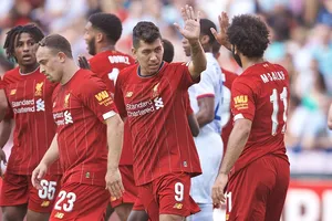 Xherdan Shaqiri, Roberto Firmino và Mohamed Salah trở lại đã cải thiện Liverpool. Ảnh: Getty Images