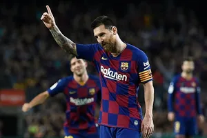 Lionel Messi đã tìm lại cảm giác ăn mừng bàn thắng. Ảnh: Getty Images