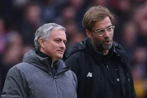 Jurgen Klopp chắc chắn là thách thức lớn đối với tham vọng tranh đoạt vinh quang của Jose Mourinho. Ảnh: Getty Images