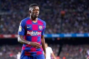 Ousmane Dembele tiếp tục gây thất vọng vì thể trạng. Ảnh: Getty Images