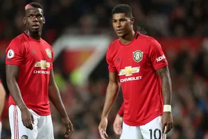 Marcus Rashford và Paul Pogba có thể sẽ vắng mặt trong phần còn lại của mùa giải. Ảnh: Getty Images