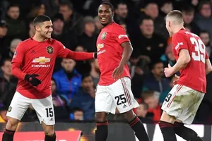 Odion Ighalo tiếp tục cho thấy sự nhập cuộc rất tốt trong màu áo mới. Ảnh: Getty Images 